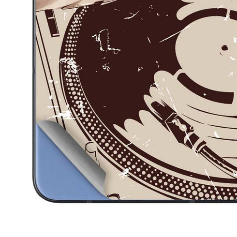 DJ Spinning Galaxy Z Fold5 5G Skin